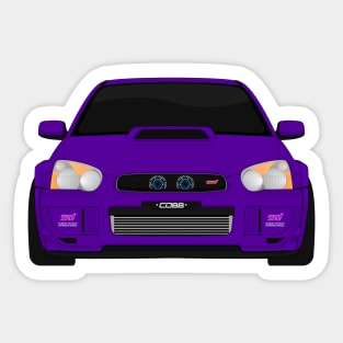 IMPREZA PURPLE Sticker